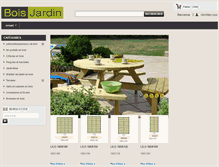 Tablet Screenshot of bois-jardin.com